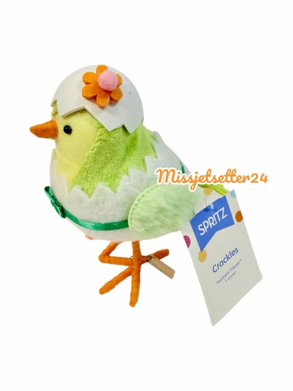 Spritz Target Featherly Friends Crackles Easter Hatched in Egg Spring 2026 New
